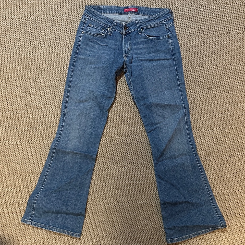 Vintage Levi’s 524 Blue Jeans Too Super Low Size 9
